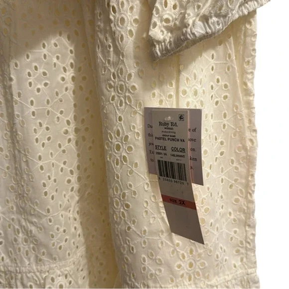 Ruby Rd eyelet dress - Picture 7 of 9